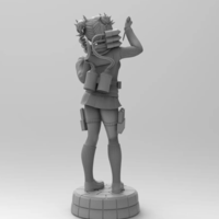 Anime character design, The Devil Togo with 2head - Thumbnail 2