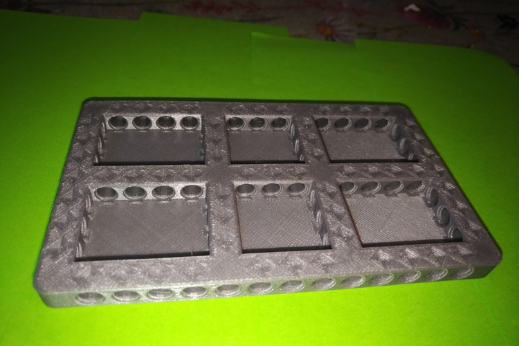 LegoBeam/BitBeam plates asortment 3D Print 492026