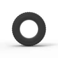 Pulling tractor rear tire 6 Scale 1:25 - Thumbnail 5