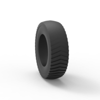 Pulling tractor rear tire 6 Scale 1:25 - Thumbnail 8