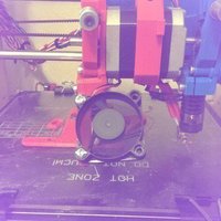 Small 40 mm Fan Bracket 3D Printing 49214