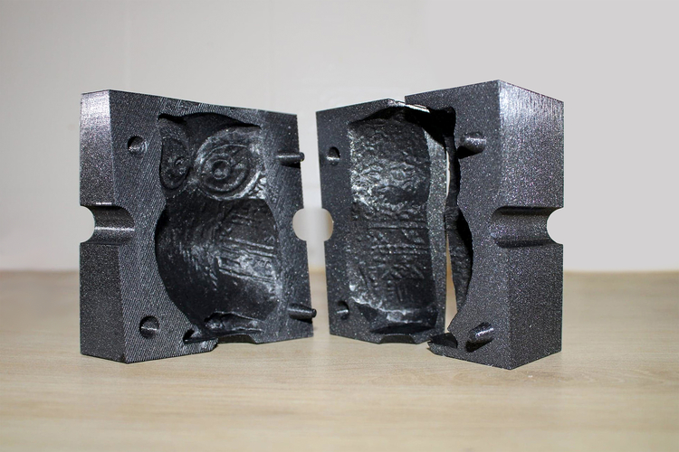 OWL CANDLE MOLD 3D Print 492168