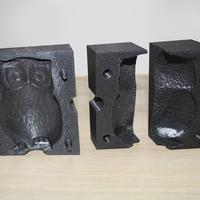 OWL CANDLE MOLD - Thumbnail 4