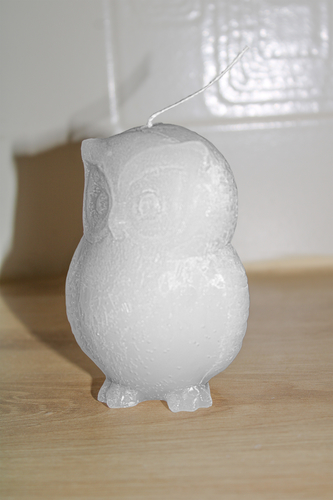 OWL CANDLE MOLD 3D Print 492171