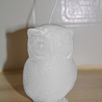 OWL CANDLE MOLD - Thumbnail 8