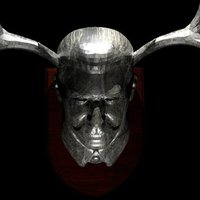 Stalin Antler Plaque - Thumbnail 2