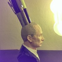 Small Putin Pen Cup 3D Printing 49219