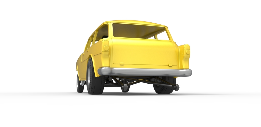 Diecast Gasser Scale 1:25 3D Print 492191