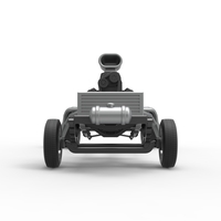 Diecast Chassis of Gasser Scale 1:25 - Thumbnail 6