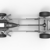 Diecast Chassis of Gasser Scale 1:25 - Thumbnail 9