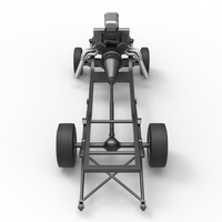 Diecast Chassis of Gasser Scale 1:25 - Thumbnail 12