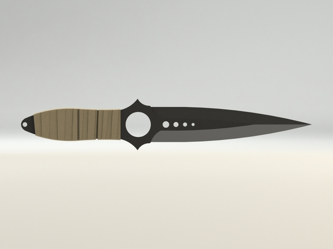 skeleton knife 3D Print 492277