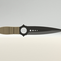 Small skeleton knife 3D Printing 492277