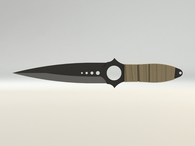 skeleton knife 3D Print 492278