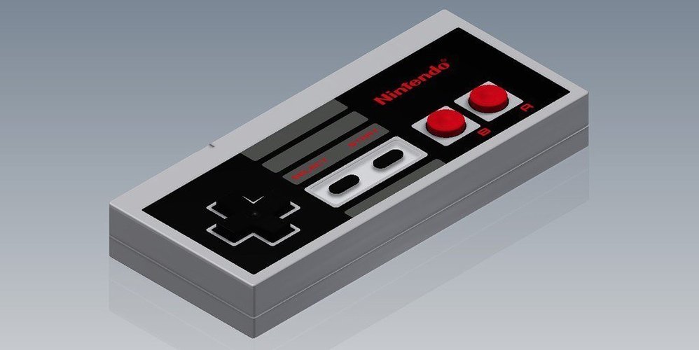 NES Controller 3D Print 49228