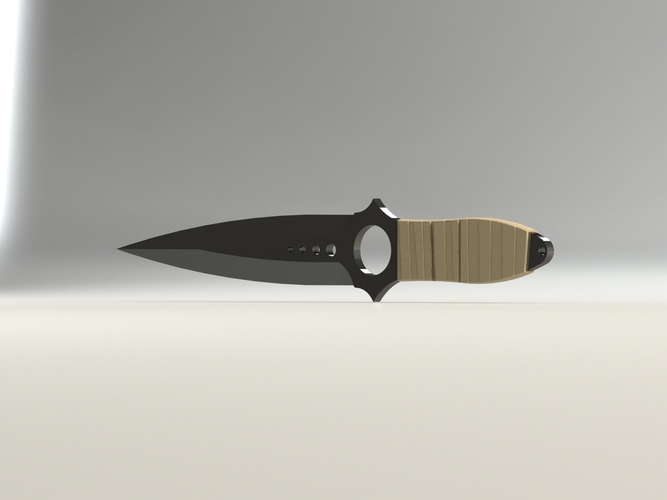 skeleton knife 3D Print 492280