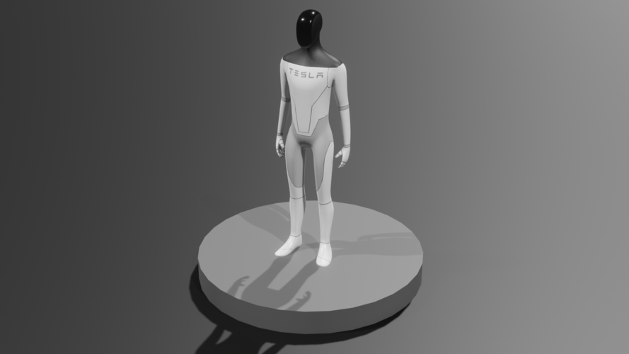 Tesla Bot 3D Model 3D Print 492294