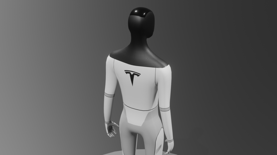 Tesla Bot 3D Model 3D Print 492295