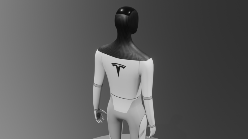Tesla Bot 3D Model - Pinshape