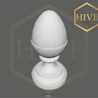 ​hand for doors or shelfs or cabinet or beds cnc and 3d printing - Thumbnail 2