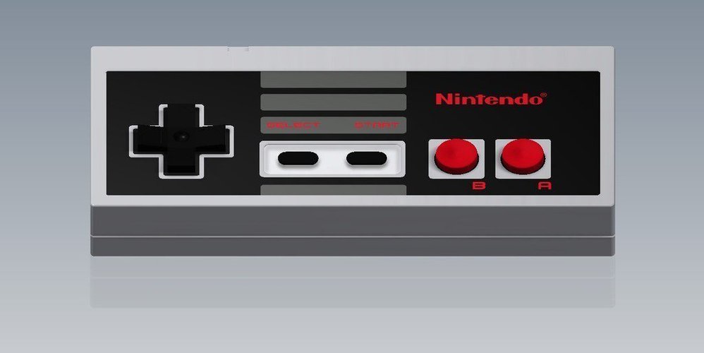 NES Controller 3D Print 49230
