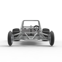 Diecast old school Sand Rail buggy Scale 1:25 - Thumbnail 7