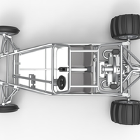 Diecast old school Sand Rail buggy Scale 1:25 - Thumbnail 10