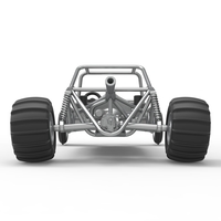 Diecast old school Sand Rail buggy Scale 1:25 - Thumbnail 14