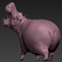 hippopotamus - Thumbnail 2