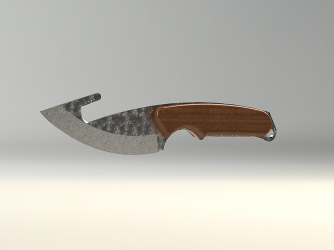 gut knife 3D Print 492349