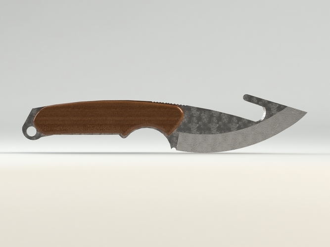 gut knife 3D Print 492350