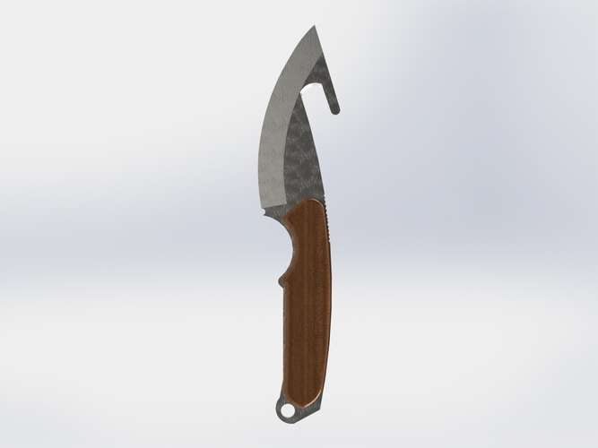 gut knife 3D Print 492351