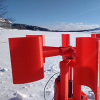 Bi-generator vertical wind turbine - Thumbnail 3