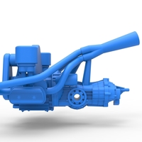 Diecast engine for Sand Rail buggy Scale 1:25 - Thumbnail 9