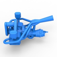 Diecast engine for Sand Rail buggy Scale 1:25 - Thumbnail 10