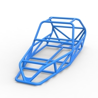 Diecast frame for old school Sand Rail buggy Scale 1:25 - Thumbnail 4