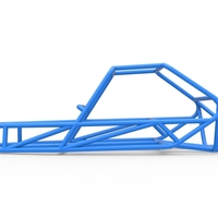 Diecast frame for old school Sand Rail buggy Scale 1:25 - Thumbnail 7