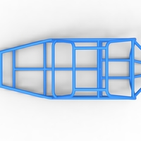 Diecast frame for old school Sand Rail buggy Scale 1:25 - Thumbnail 9