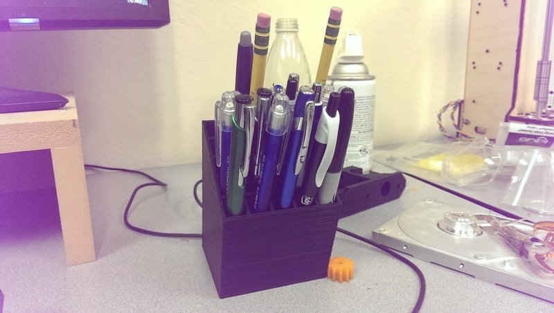 Angled Pen Cup