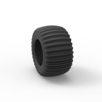 Diecast Dune buggy rear tire 8 Scale 1:25 - Thumbnail 8