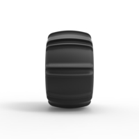 Diecast Dune buggy rear tire 9 Scale 1:25 - Thumbnail 4