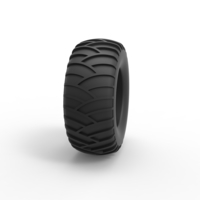 Diecast tire for sand and snow Scale 1:25 - Thumbnail 3