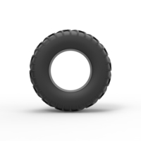 Diecast tire for sand and snow Scale 1:25 - Thumbnail 5