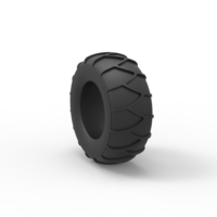 Diecast tire for sand and snow 2 Scale 1:25 - Thumbnail 8