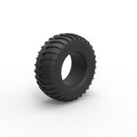 Diecast tire for sand and snow 3 Scale 1:25 - Thumbnail 2