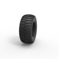 Diecast tire for sand and snow 3 Scale 1:25 - Thumbnail 3