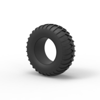 Diecast tire for sand and snow 3 Scale 1:25 - Thumbnail 7