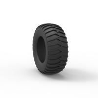 Diecast tire for sand and snow 3 Scale 1:25 - Thumbnail 8