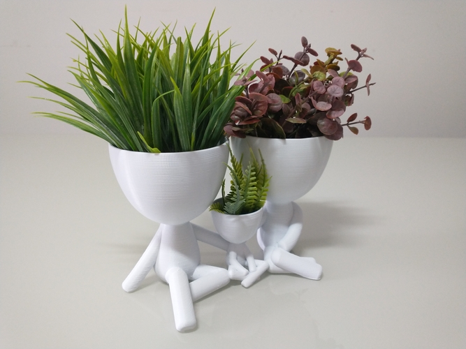 Robert Plant Family vase/planter 3D Print 492652