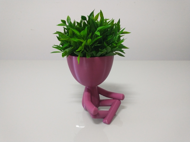 Robert Plant Meditating vase/planter 3D Print 492658